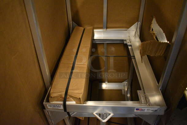 ALL ONE MONEY! Lot of 3 BRAND NEW! Metal Baking Pan Racks. Comes w/ Commercial Casters. 20.5x28.5x27 - Image 4 of 5