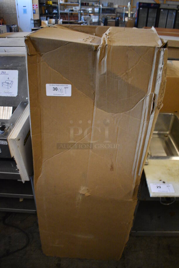 ALL ONE MONEY! Lot of 3 BRAND NEW! Metal Baking Pan Racks. Comes w/ Commercial Casters. 20.5x28.5x27 - Image 5 of 5