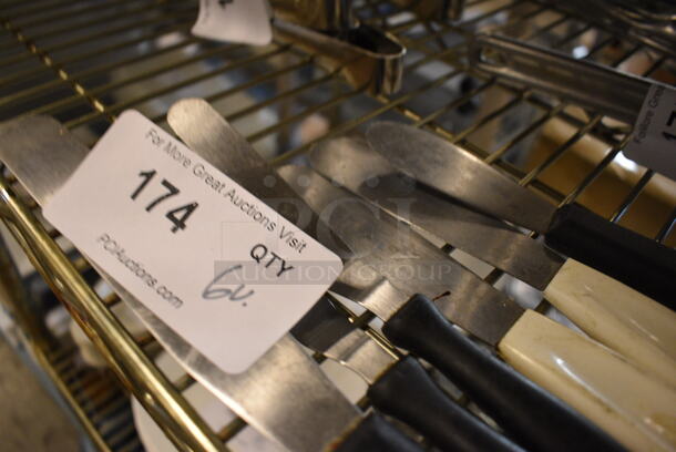 6 Various Metal Spreaders. Includes 8". 6 Times Your Bid! - Image 2 of 2