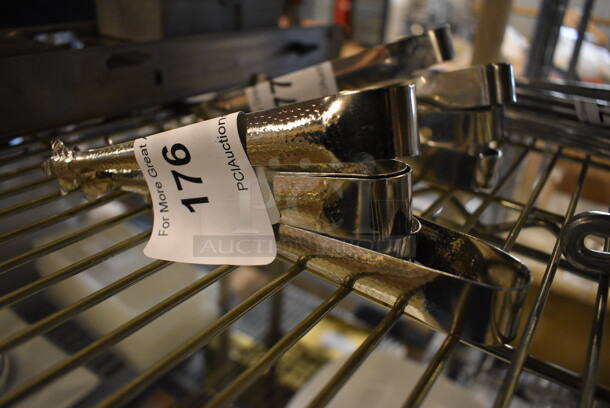 5 Metal Tongs. 7". 5 Times Your Bid! - Image 2 of 2