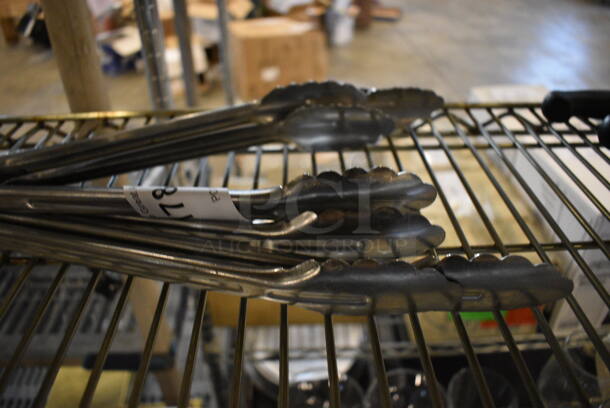 4 Various Metal Tongs. Includes 12". 4 Times Your Bid! - Image 3 of 3