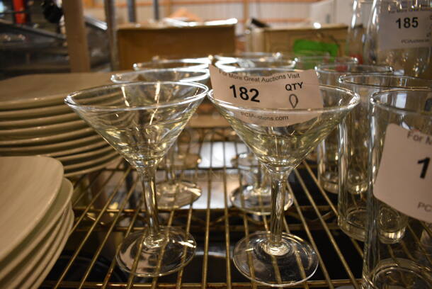 8 Martini Glasses. 4x4x6. 8 Times Your Bid! - Image 3 of 3