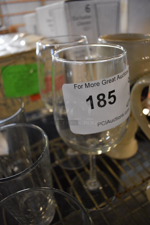 2 Wine Glasses. 3.5x3.5x9. 2 Times Your Bid! - Image 2 of 3