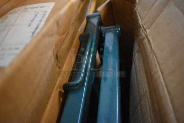 BRAND NEW IN BOX! Lot of 2 Green Metro Style Frames and 1 Dunnage Style Cover. 48x24x1.5 - Image 3 of 4