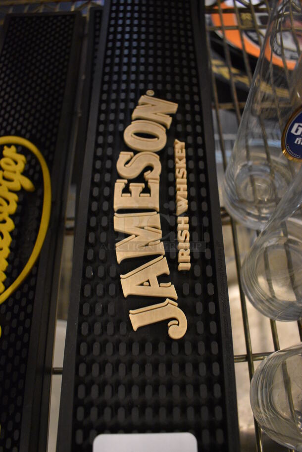 5 Jameson Black Bar Mats. 21x3.5x0.5. 5 Times Your Bid! - Image 2 of 2