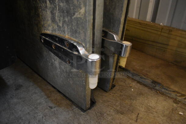 2 Metal Commercial Walk In Doors. 39x8x79. 2 Times Your Bid! - Image 3 of 4