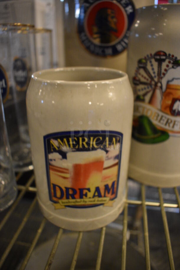 3 Various Tan Beverage Glasses. Includes 10x7x12. 3 Times Your Bid! - Image 2 of 4