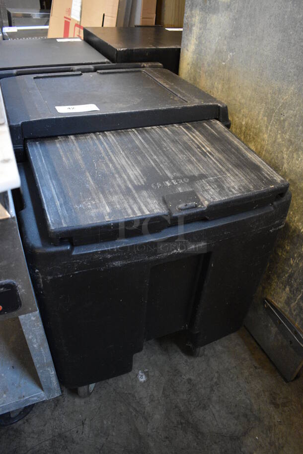 Cambro Black Poly Ice Bin on Commercial Casters. 23x32x29 - Image 2 of 7