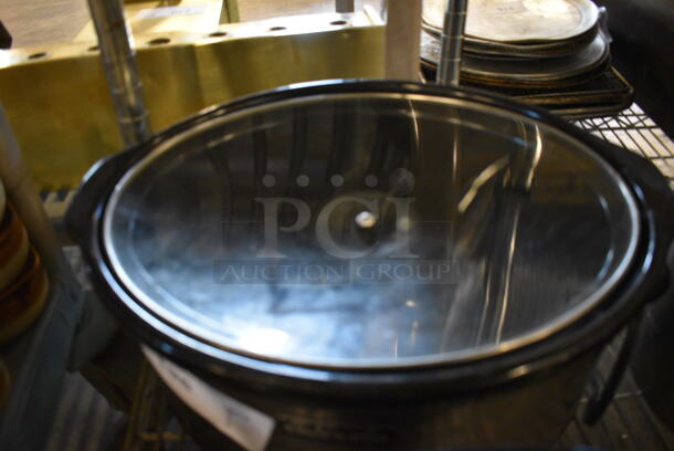 Crock Pot Stainless Steel Countertop Slow Cooker w/ Lid. 16x12x9 - Image 3 of 3