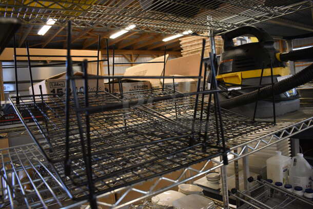 5 Black Cooling Racks. 18x12x8.5. 5 Times Your Bid! - Image 2 of 2