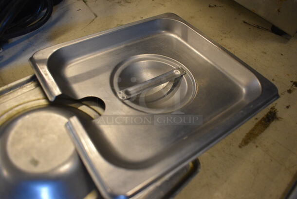3 Stainless Steel 1/6 Size Drop In Bin Lids. 3 Times Your Bid! - Image 2 of 3