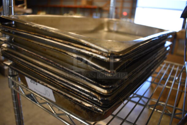 10 Stainless Steel Full Size Drop In Bins. 1/1x2. 10 Times Your Bid! - Image 2 of 3