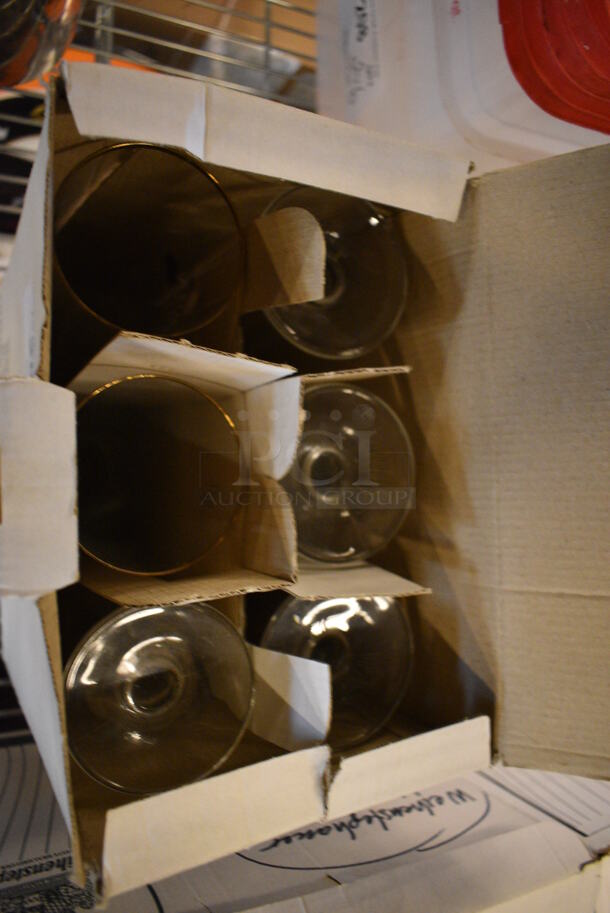 6 BRAND NEW IN BOX! Spaten Pils Footed Beverage Glasses. 3x3x9. 6 Times Your Bid! - Image 3 of 3