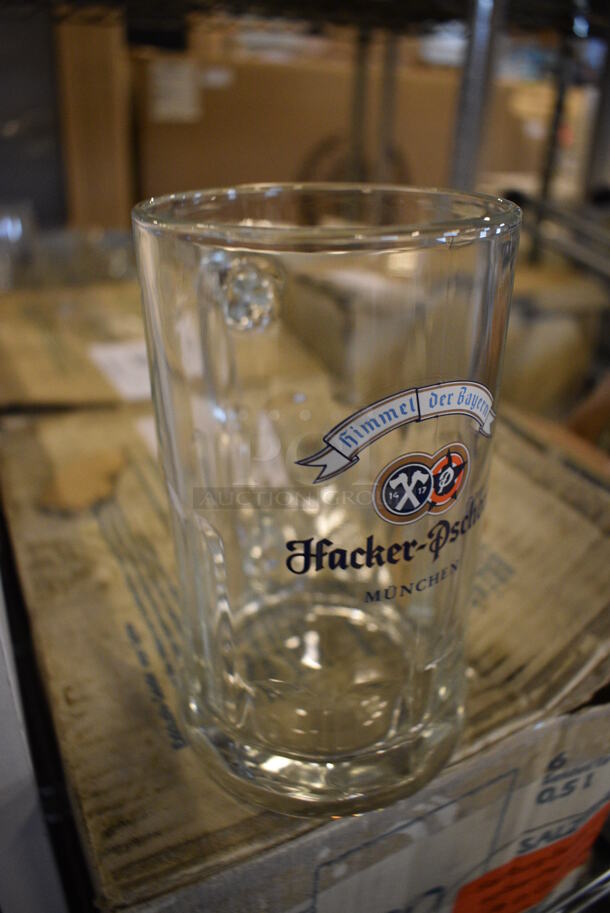 6 BRAND NEW IN BOX! Hacker-Pschorr Munchen Beverage Glasses. 5x3.5x6. 6 Times Your Bid! - Image 2 of 3