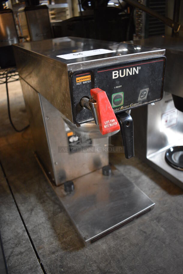 NICE! Bunn Model CDBCF15-TC Stainless Steel Commercial Countertop Coffee Machine w/ Hot Water Dispenser and Metal Brew Basket. 120 Volts, 1 Phase. 18x20.5x18 - Image 2 of 4