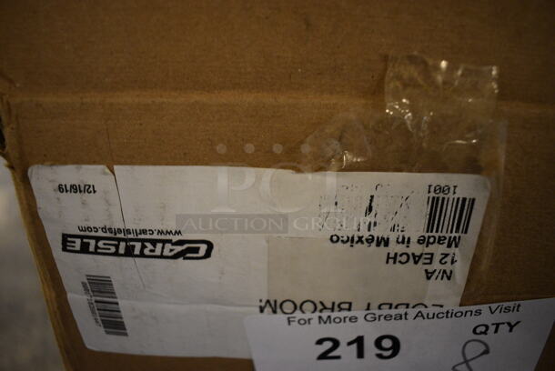 8 BRAND NEW IN BOX! Carlisle Brooms. 34". 8 Times Your Bid! - Image 3 of 3