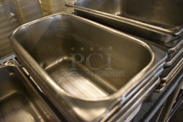 5 Stainless Steel 1/3 Size Drop In Bins. 1/3x6. 5 Times Your Bid! - Image 2 of 2