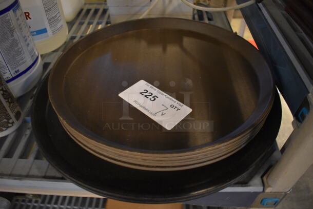 7 Various Serving Trays. 14x14x1, 16x16x1. 7 Times Your Bid! - Image 1 of 2
