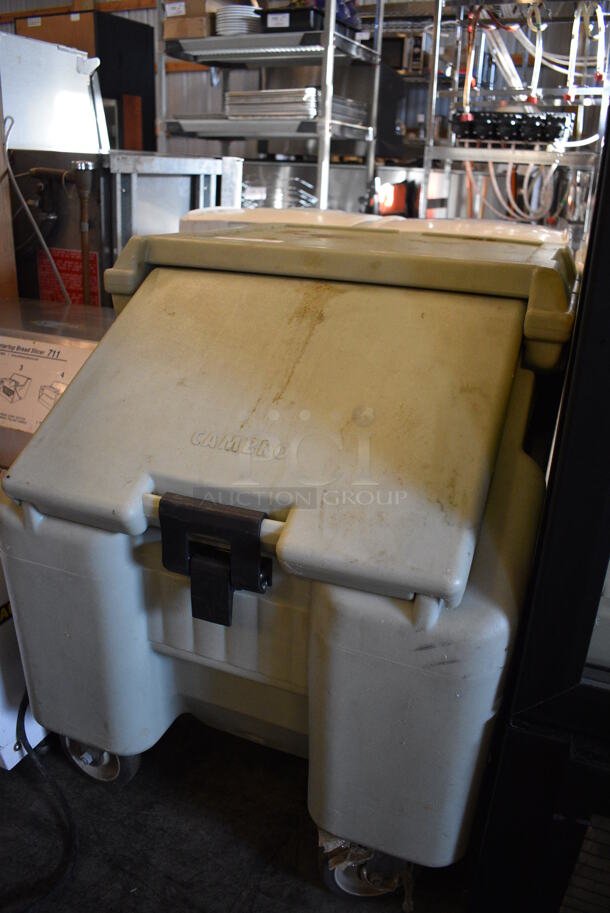 Cambro Gray Poly Portable Ice Bin on Commercial Casters. 23x29x29 - Image 2 of 5