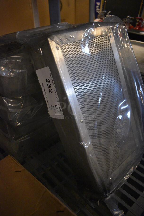 5 BRAND NEW! Metal Filters. 7.5x13.5x3. 5 Times Your Bid! - Image 2 of 2