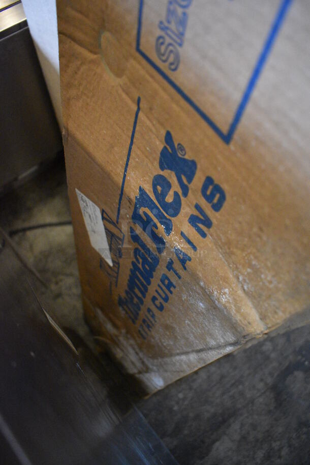 BRAND NEW IN BOX! ThermalFlex Strip Curtains! Stock Picture Used For Gallery Picture - Image 5 of 5