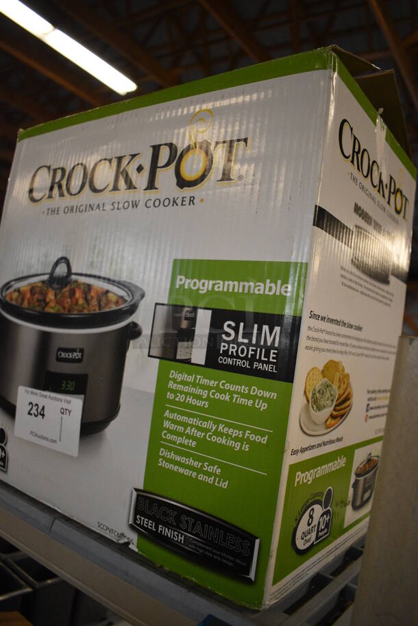 BRAND NEW IN BOX! Crock Pot Countertop Slow Cooker. 16x12x9 - Image 2 of 2