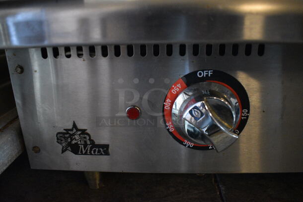 NICE! Star Max Stainless Steel Commercial Countertop Electric Powered Flat Top Griddle w/ Thermostatic Controls. 24x26x15 - Image 5 of 7