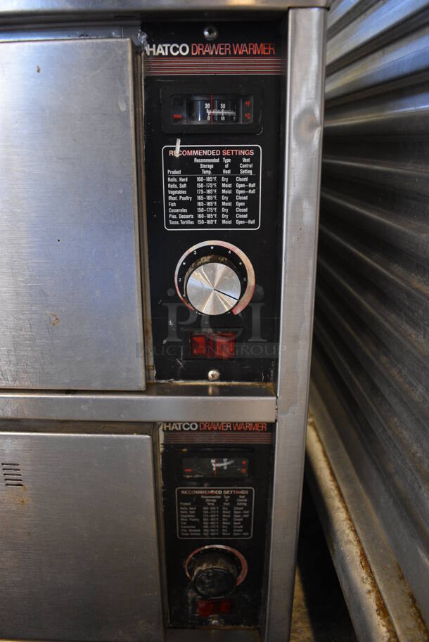 GREAT! Hatco Stainless Steel Commercial Countertop Electric Powered 2 Drawer Warming Drawer. 29.5x24x21.5. Cannot Test Due To Missing Power Cord - Image 7 of 7
