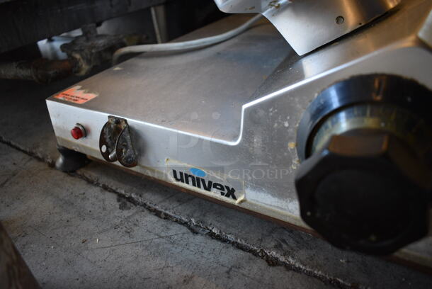 Univex Model 7512 Stainless Steel Commercial Countertop Meat Slicer. 115 Volts, 1 Phase. 25x20x17. Tested and Working! - Image 7 of 9