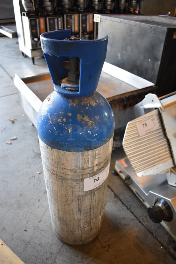 Metal CO2 Tank. 8x8x28 - Image 2 of 5