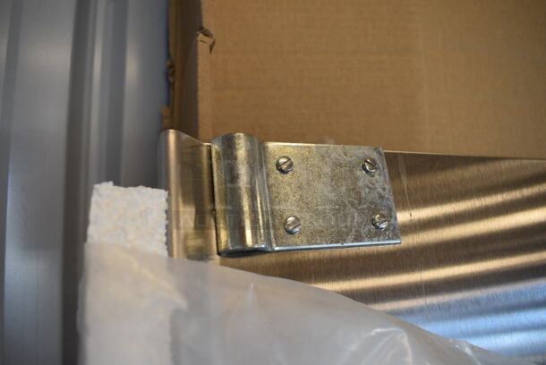 BRAND NEW IN BOX! Eliason Stainless Steel Commercial Swinging Kitchen Door. 36x3x82 - Image 4 of 6