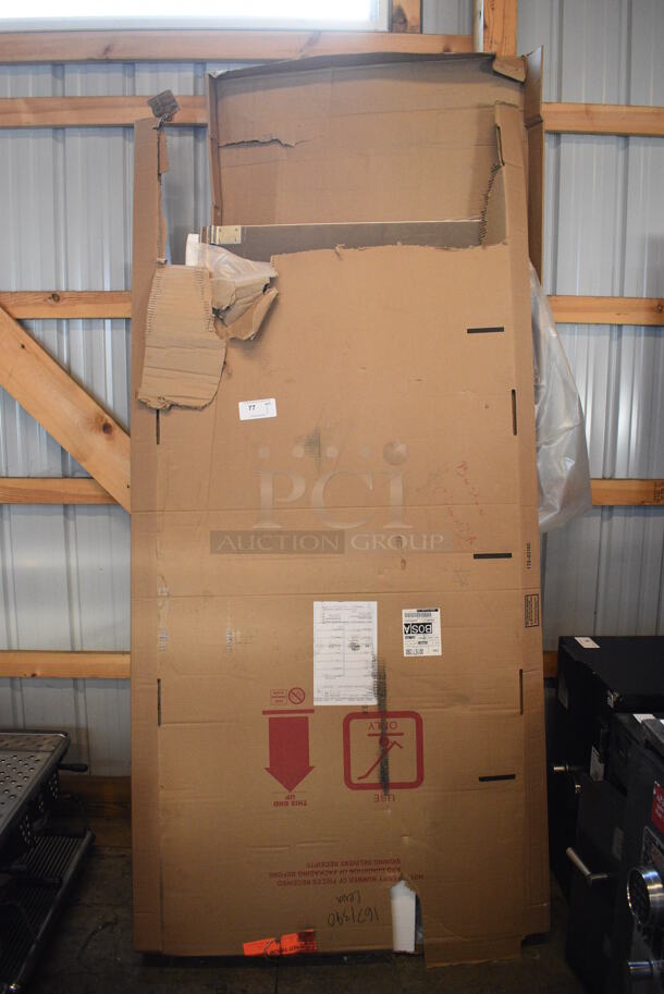 BRAND NEW IN BOX! Eliason Stainless Steel Commercial Swinging Kitchen Door. 36x3x82 - Image 6 of 6