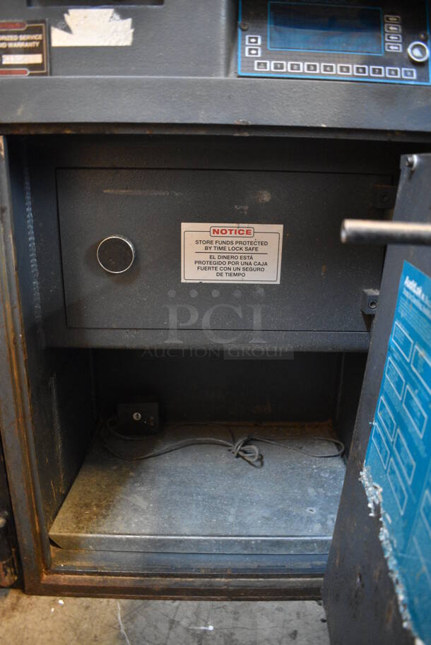 Boston NKL Metal Gray Single Compartment Safe. Does Not Come w/ Combination. 20x19x29 - Image 6 of 9