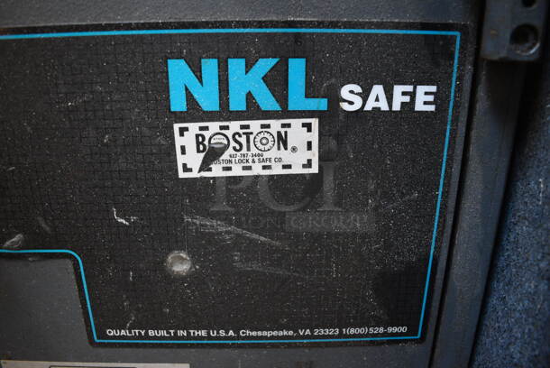 Boston NKL Metal Gray Single Compartment Safe. Does Not Come w/ Combination. 20x19x29 - Image 8 of 9
