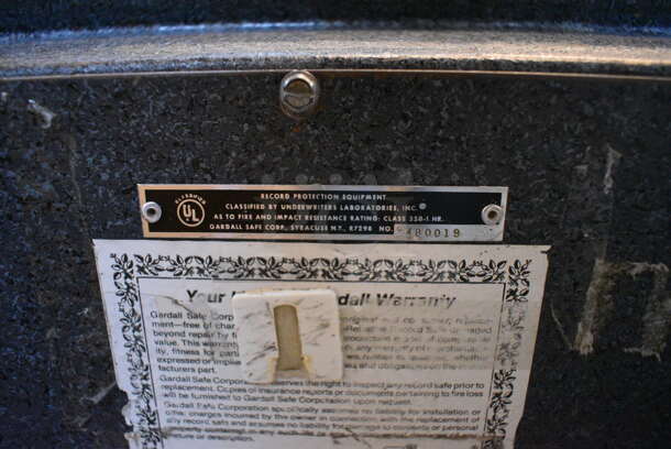Boston Gardall Metal Gray Single Compartment Safe. Does Not Come w/ Combination. 22.5x25x37 - Image 10 of 11