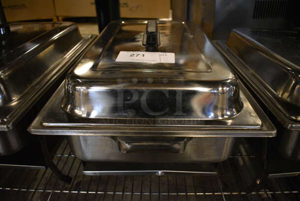 Stainless Steel Chafing Dish w/ Drop In and Lid. 24x14x12