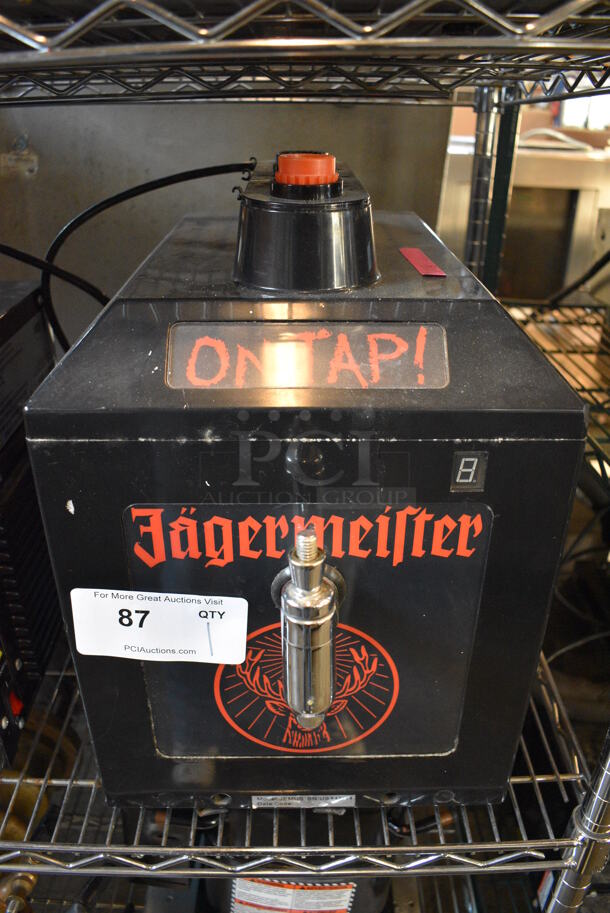 Jagermeister Model Jemus Metal Commercial Countertop Shot Dispenser. 11.5x18x18. Tested and Powers On! - Image 1 of 4