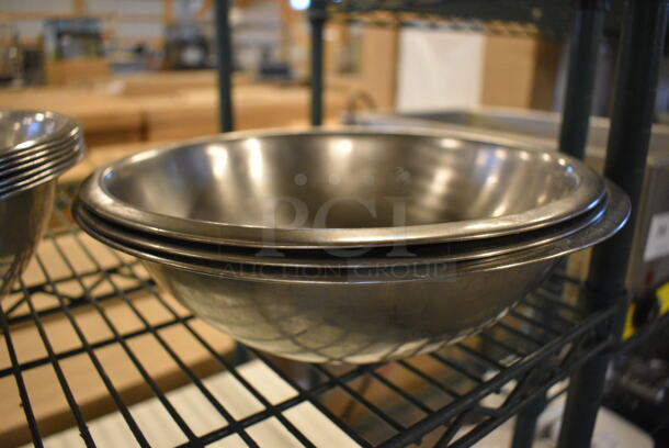 3 Various Metal Bowls. Includes 12.5x12.5x3.5. 3 Times Your Bid! - Image 2 of 2