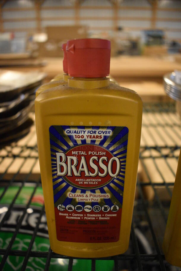 6 Brasso Metal Polish. 3x1x7. 6 Times Your Bid! - Image 1 of 2