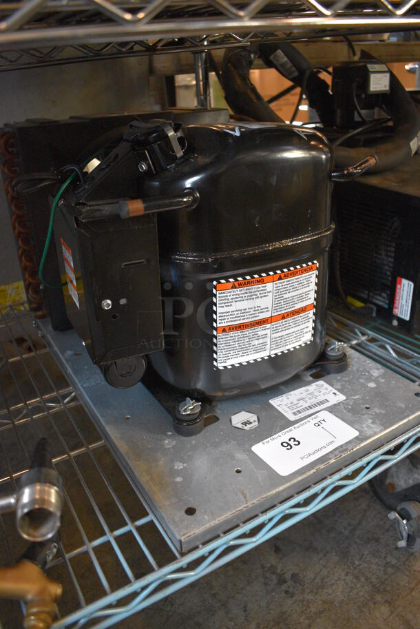 BRAND NEW! Tecumseh Model AJA7461YXA Metal Commercial Compressor. 115 Volts, 1 Phase. 13x20x13 - Image 2 of 5