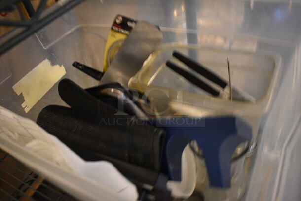 ALL ONE MONEY! Lot of Various Items In Poly Clear Bin! - Image 2 of 3