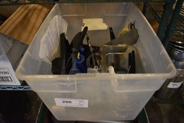 ALL ONE MONEY! Lot of Various Items In Poly Clear Bin! - Image 3 of 3