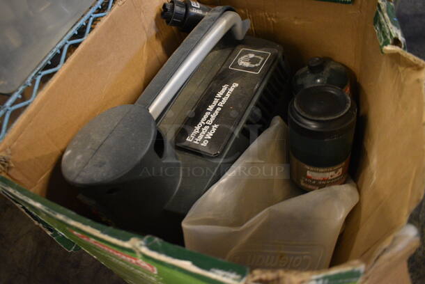 IN ORIGINAL BOX! Coleman Portable Hot Water Heater - Image 2 of 4