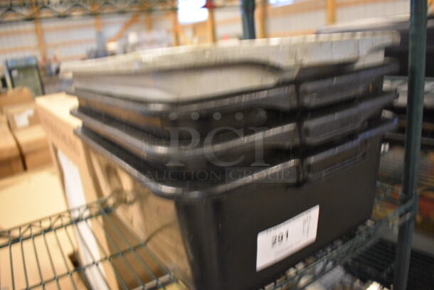 4 Poly Bus Bins. 21x16x7. 4 Times Your Bid! - Image 2 of 3