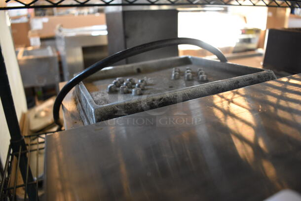 NICE! Roundup Stainless Steel Commercial Countertop Steamer. 14x22x8.5. Cannot Test Due To Plug Style - Image 5 of 9