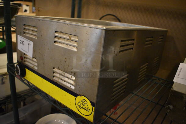 Adcraft Model FW-1200WF Stainless Steel Commercial Countertop Food Warmer. 120 Volts, 1 Phase. 14.5x23x9. Tested and Working! - Image 2 of 4