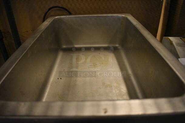 Adcraft Model FW-1200WF Stainless Steel Commercial Countertop Food Warmer. 120 Volts, 1 Phase. 14.5x23x9. Tested and Working! - Image 3 of 4