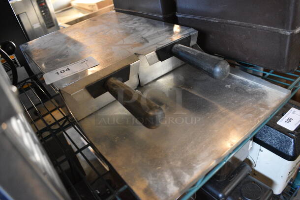 Metal Holder w/ 2 Slide In Pieces. 12x23x4 - Image 2 of 4