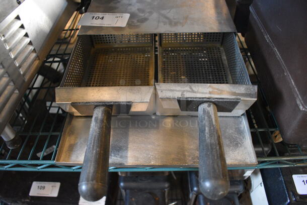 Metal Holder w/ 2 Slide In Pieces. 12x23x4 - Image 4 of 4