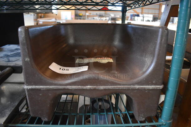 2 Brown Poly Booster Seats. 13x12x9. 2 Times Your Bid! - Image 3 of 3